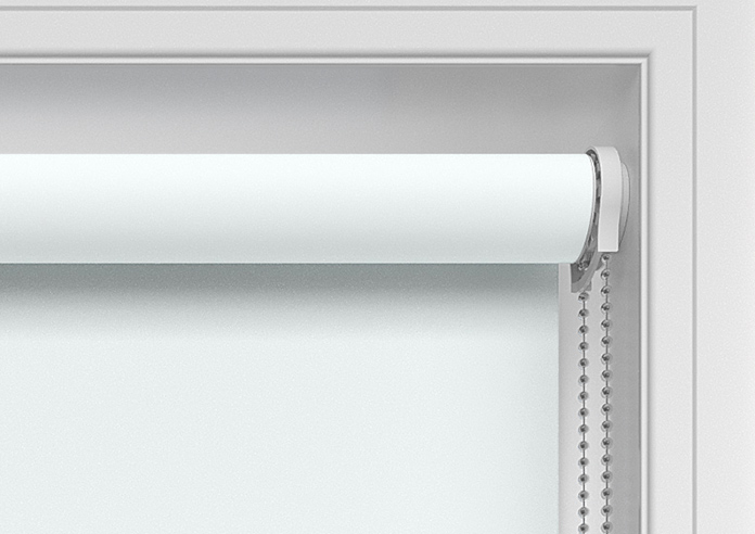 Trinity (FR Blackout), Milk White - Twist&Fit Roller Blind - Image 11